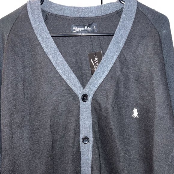 Whipper In Men'sSweater Cardigan - Picture 1 of 2